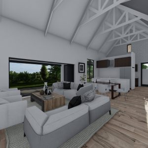 Sunday - Interior render oyster